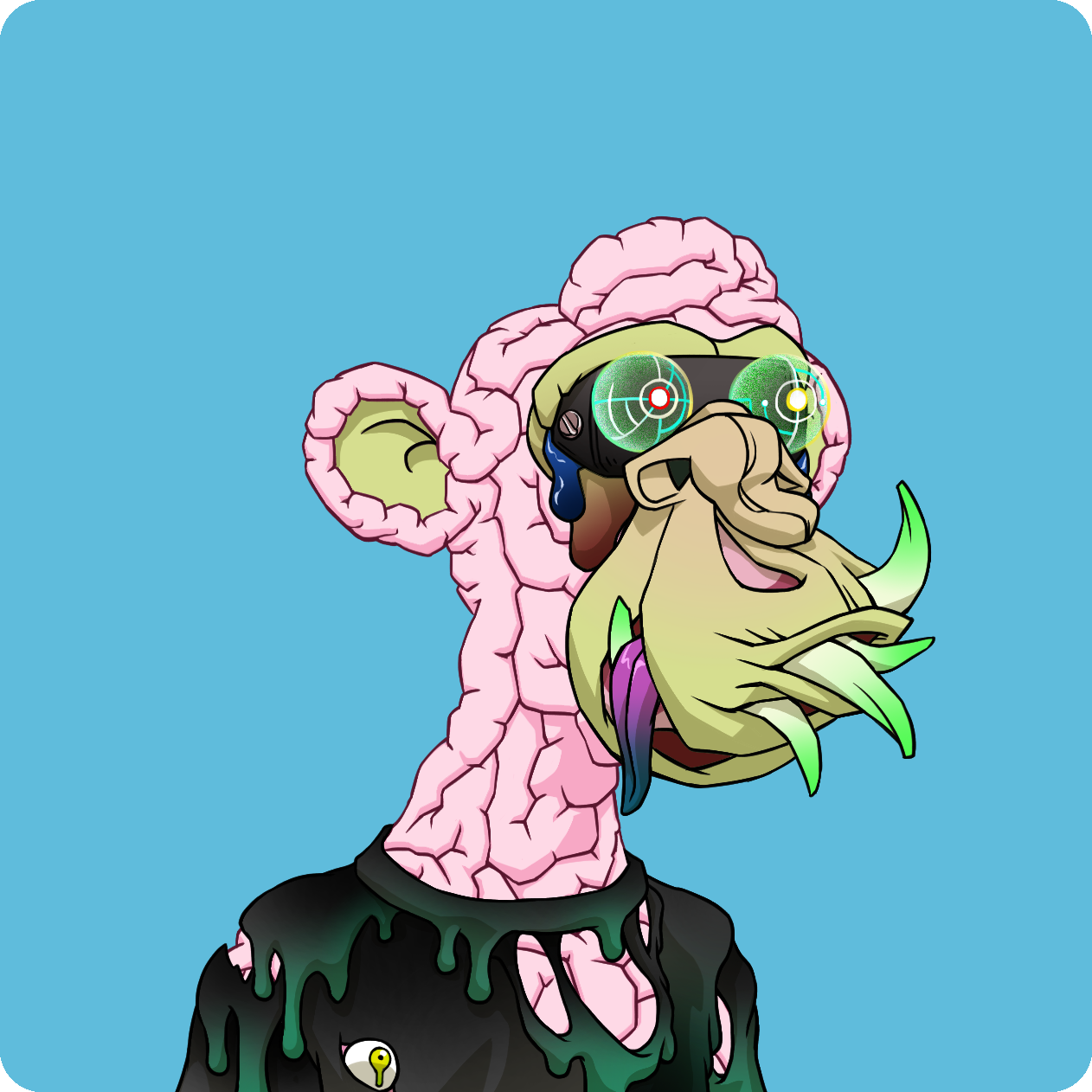 Yuga Labs - Mutant Ape Yacht Club - NFT # 3477