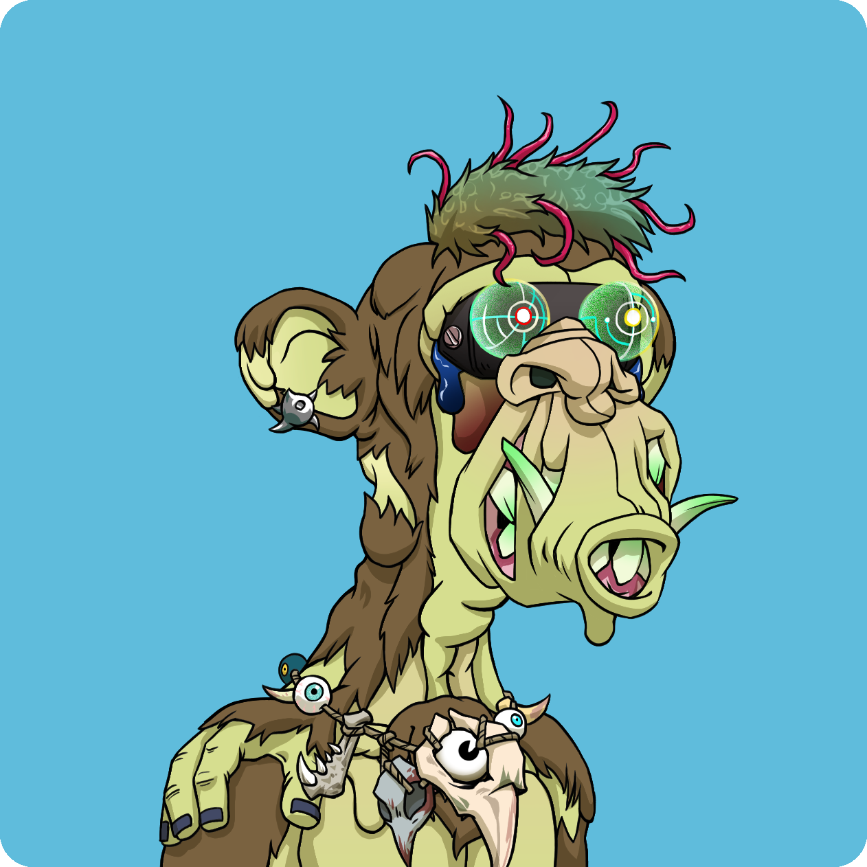 Yuga Labs - Mutant Ape Yacht Club - NFT # 2352