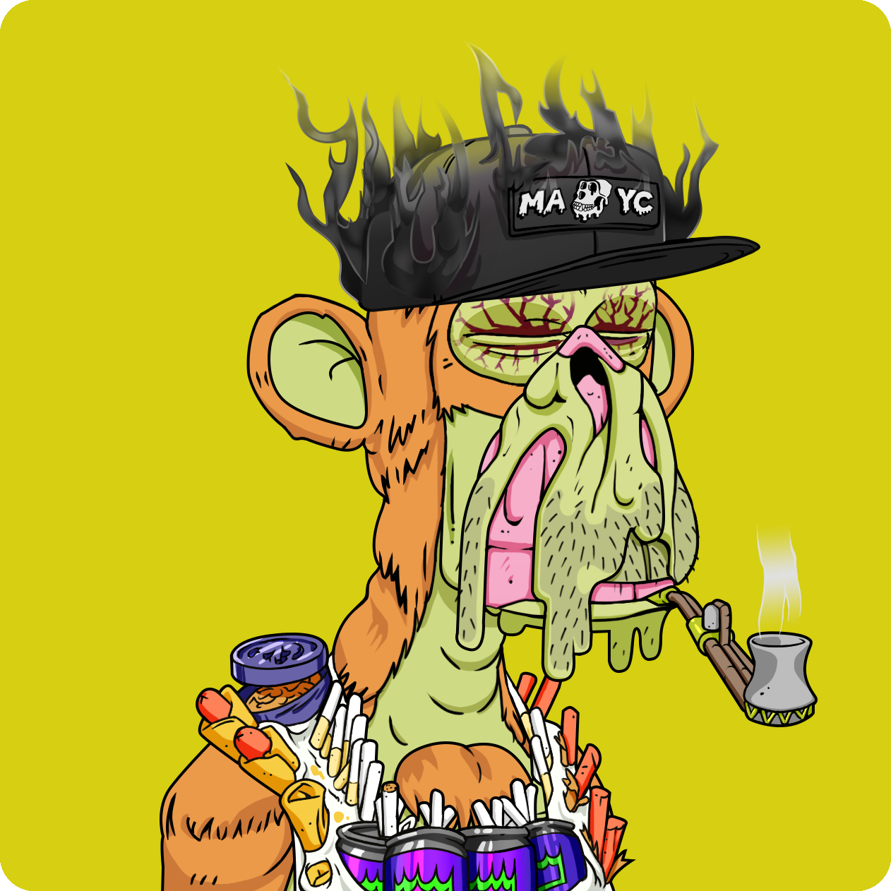 Yuga Labs - Mutant Ape Yacht Club - NFT # 1060