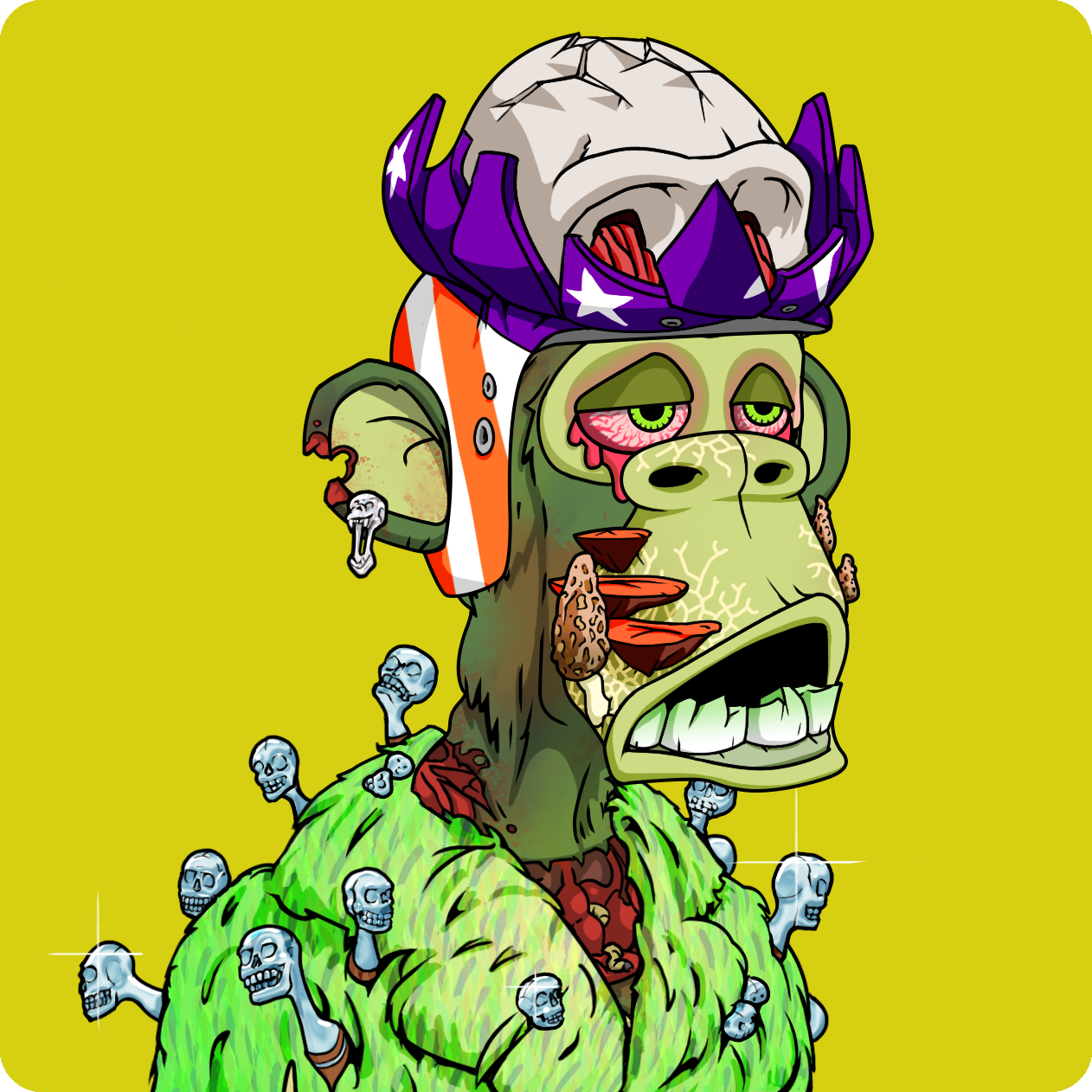 Yuga Labs - Mutant Ape Yacht Club - NFT # 618