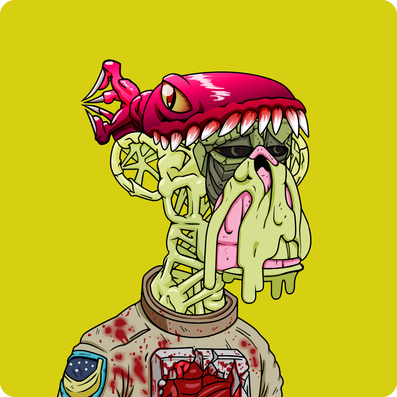 Yuga Labs - Mutant Ape Yacht Club - NFT # 6944