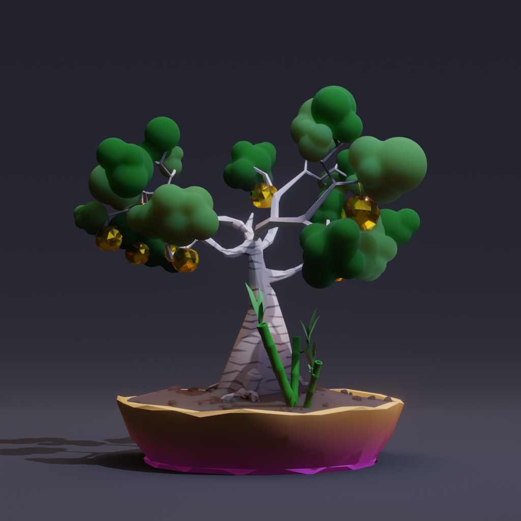 ZENFT Garden Society - Bonsai - Bonsai #8226 - NFT # 8226