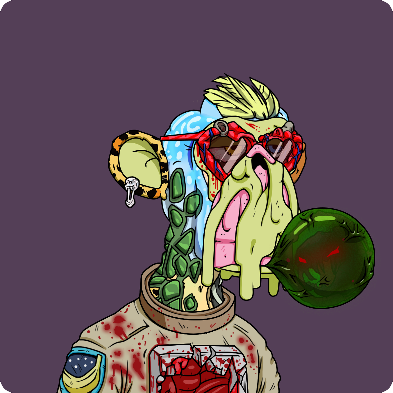 Yuga Labs - Mutant Ape Yacht Club - NFT # 1114