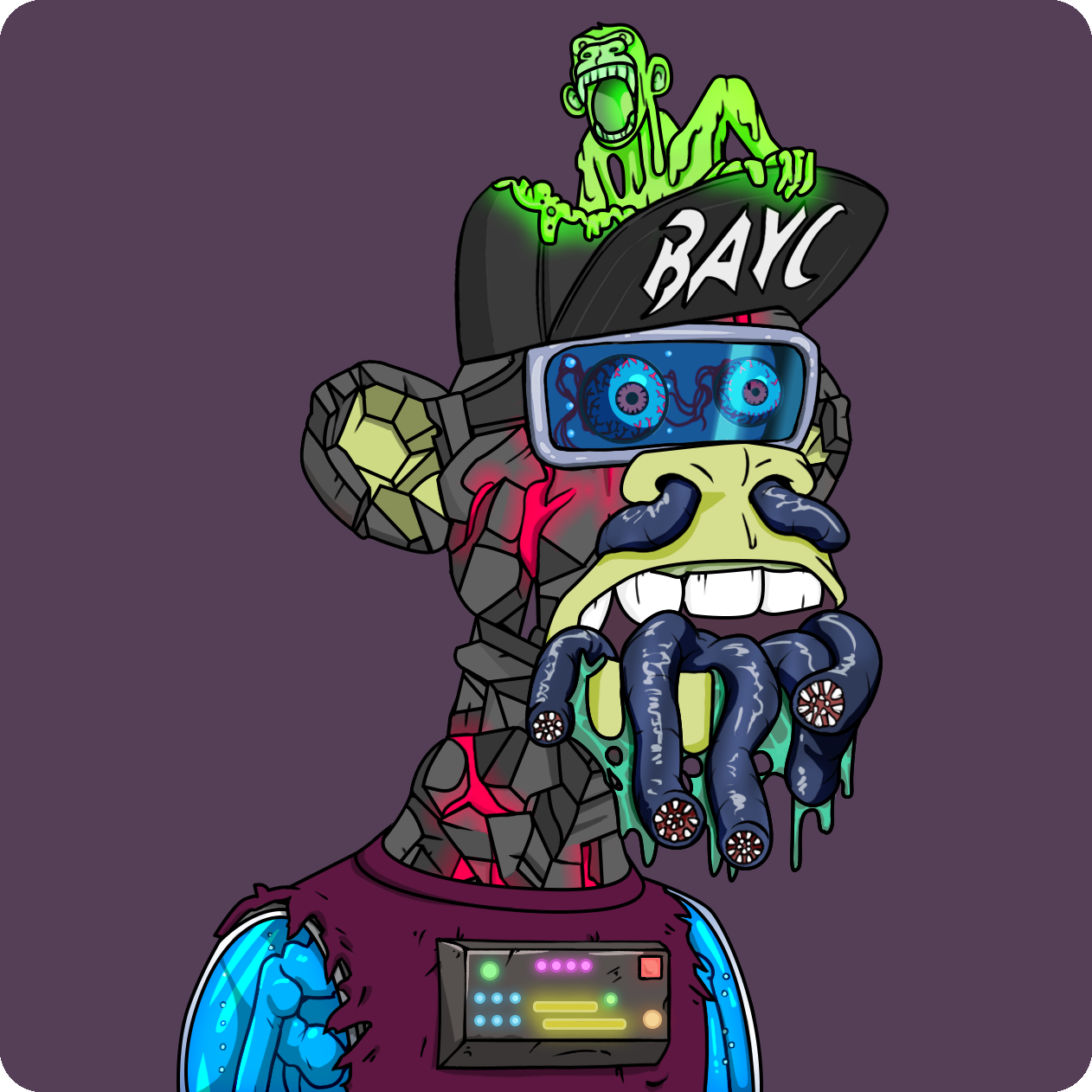 Yuga Labs - Mutant Ape Yacht Club - NFT # 19908