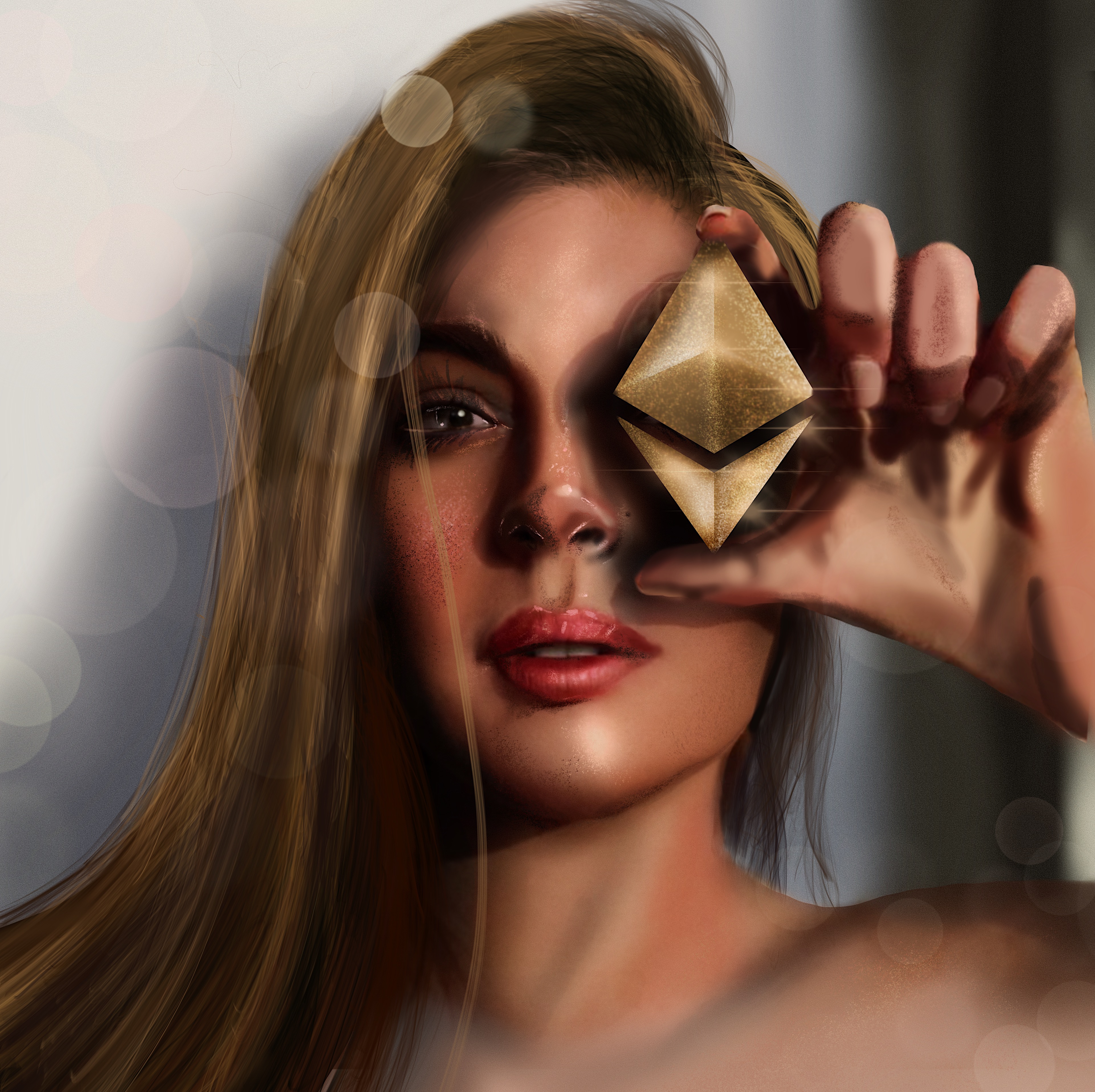 Lindsay Lohan - Rarible Marketplace v2 - The Ethereum 10k - NFT # 133643