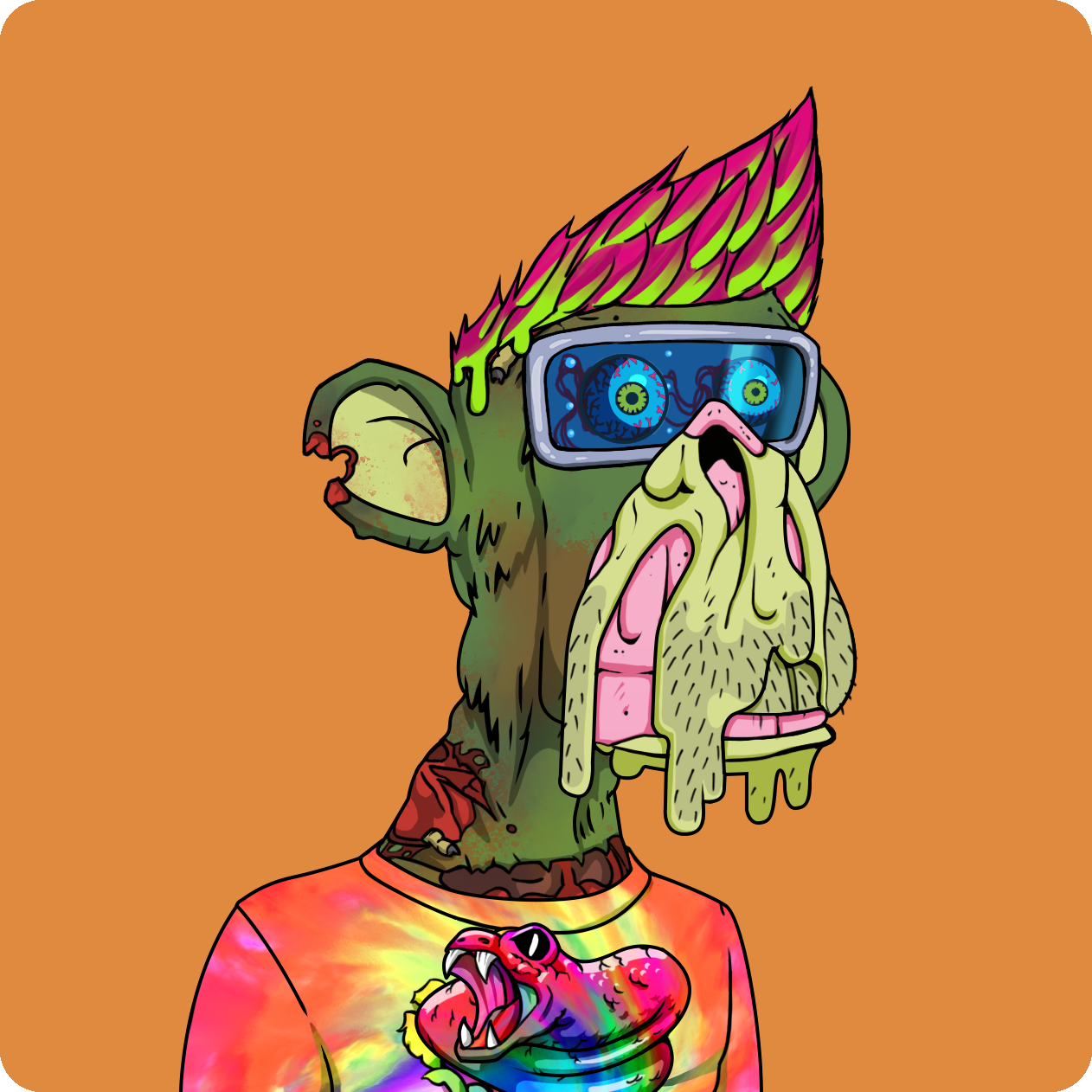 Yuga Labs - Mutant Ape Yacht Club - NFT # 13068