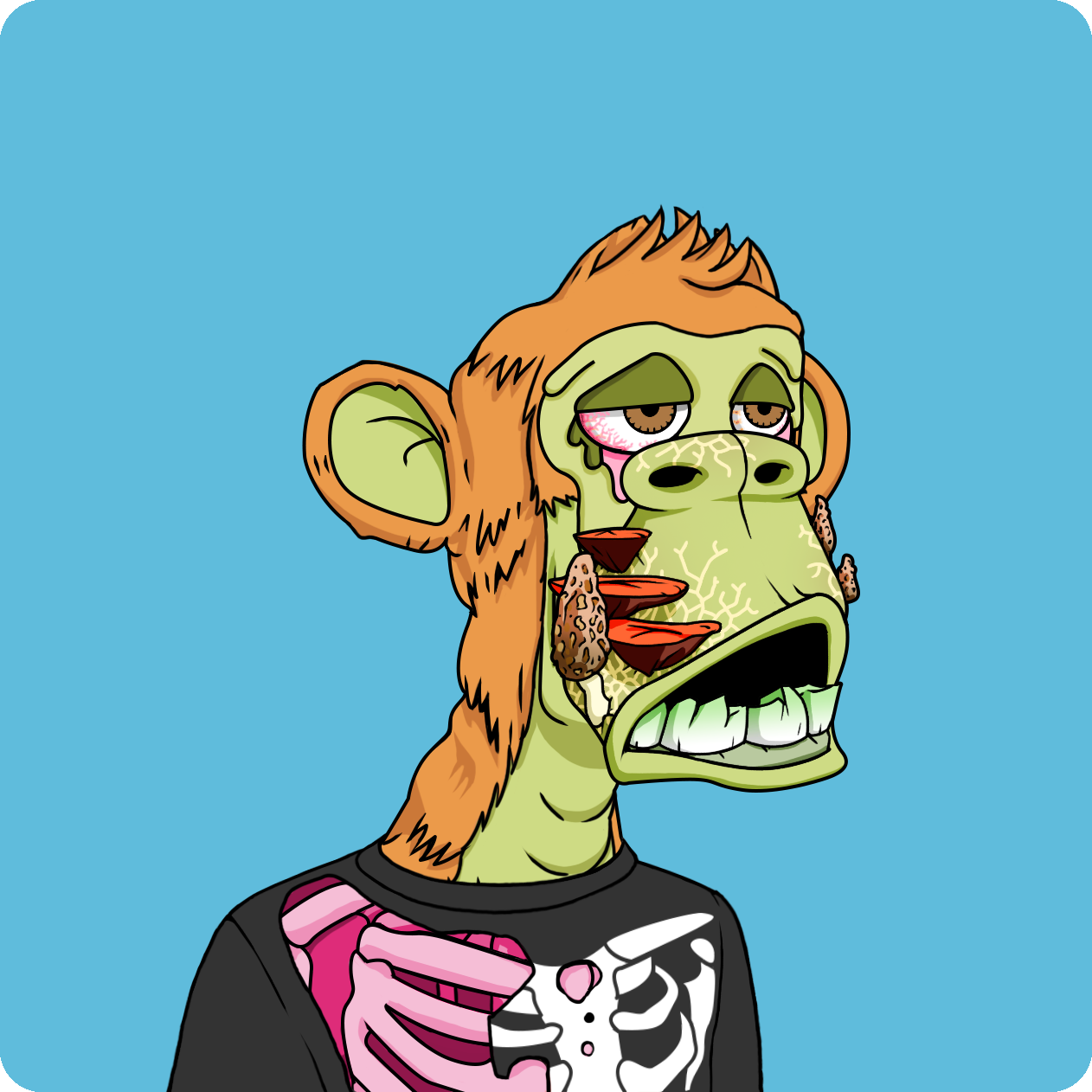 Yuga Labs - Mutant Ape Yacht Club - NFT # 1324