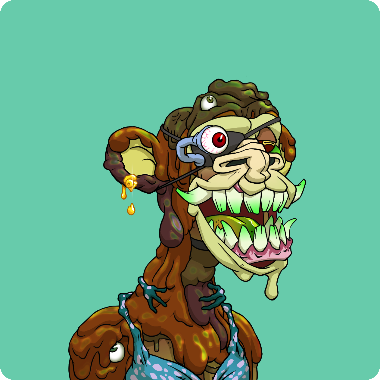 Yuga Labs - Mutant Ape Yacht Club - NFT # 13045