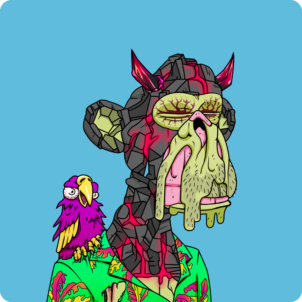 Yuga Labs - Mutant Ape Yacht Club - NFT # 8630