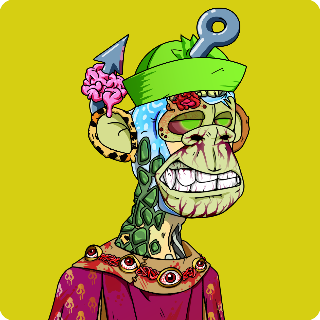 Yuga Labs - Mutant Ape Yacht Club - NFT # 9431