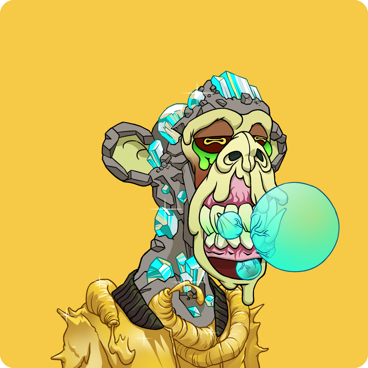 Yuga Labs - Mutant Ape Yacht Club - NFT # 19791