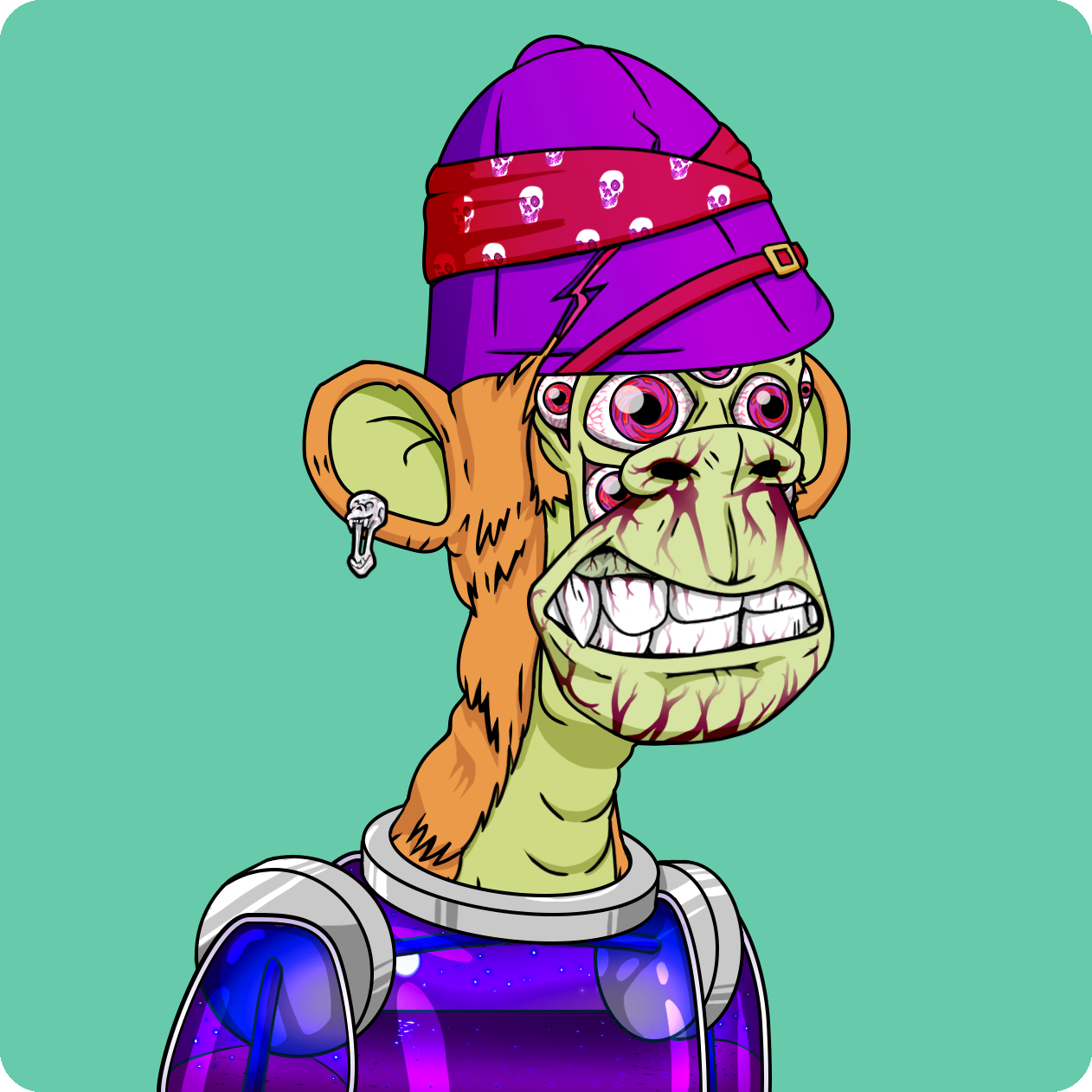 Yuga Labs - Mutant Ape Yacht Club - NFT # 13338