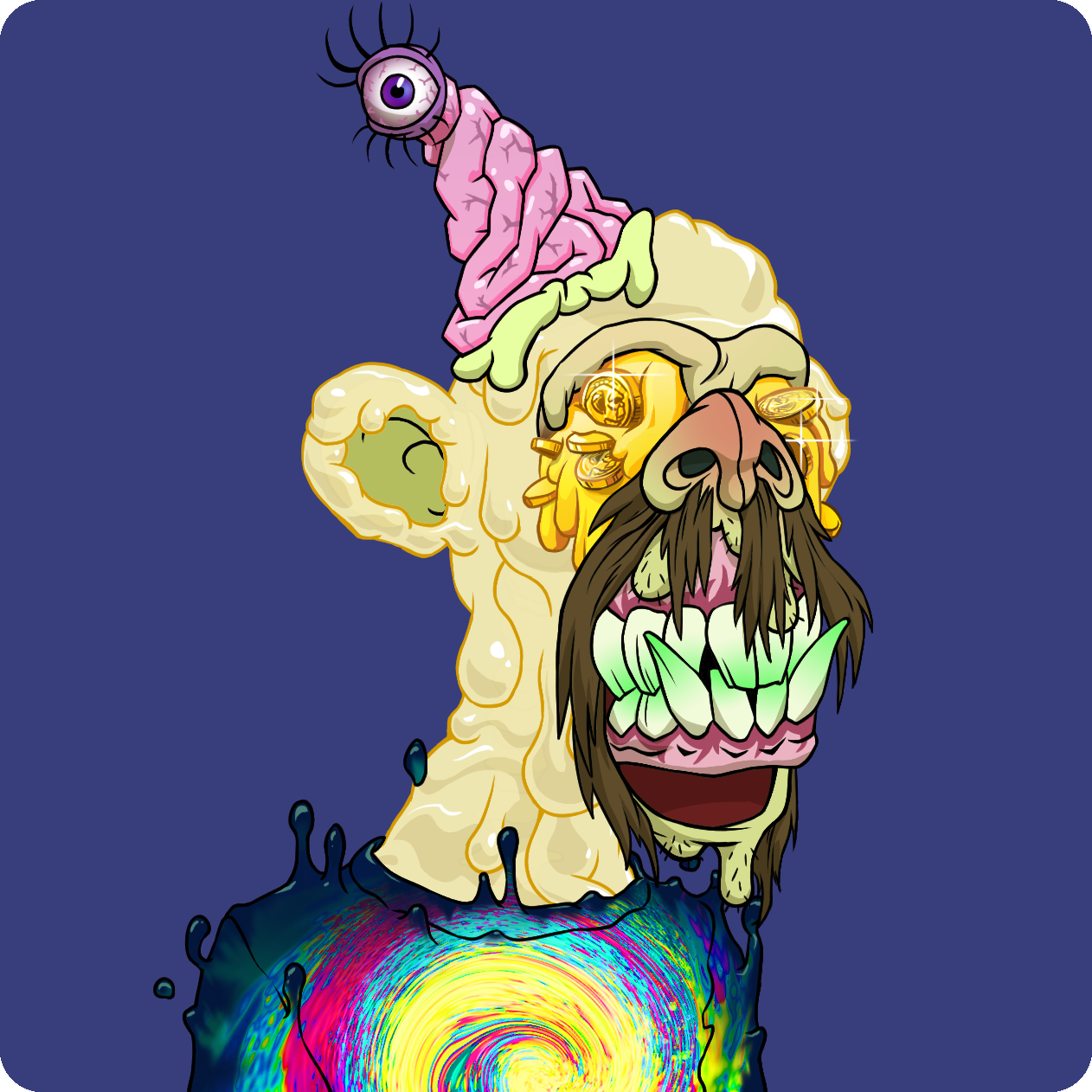 Yuga Labs - Mutant Ape Yacht Club - NFT # 3833