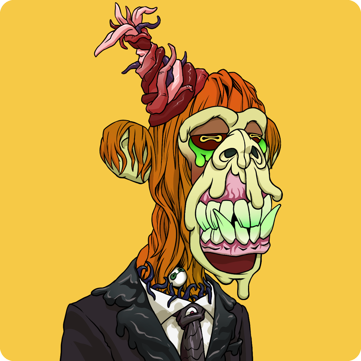 Yuga Labs - Mutant Ape Yacht Club - NFT # 17887