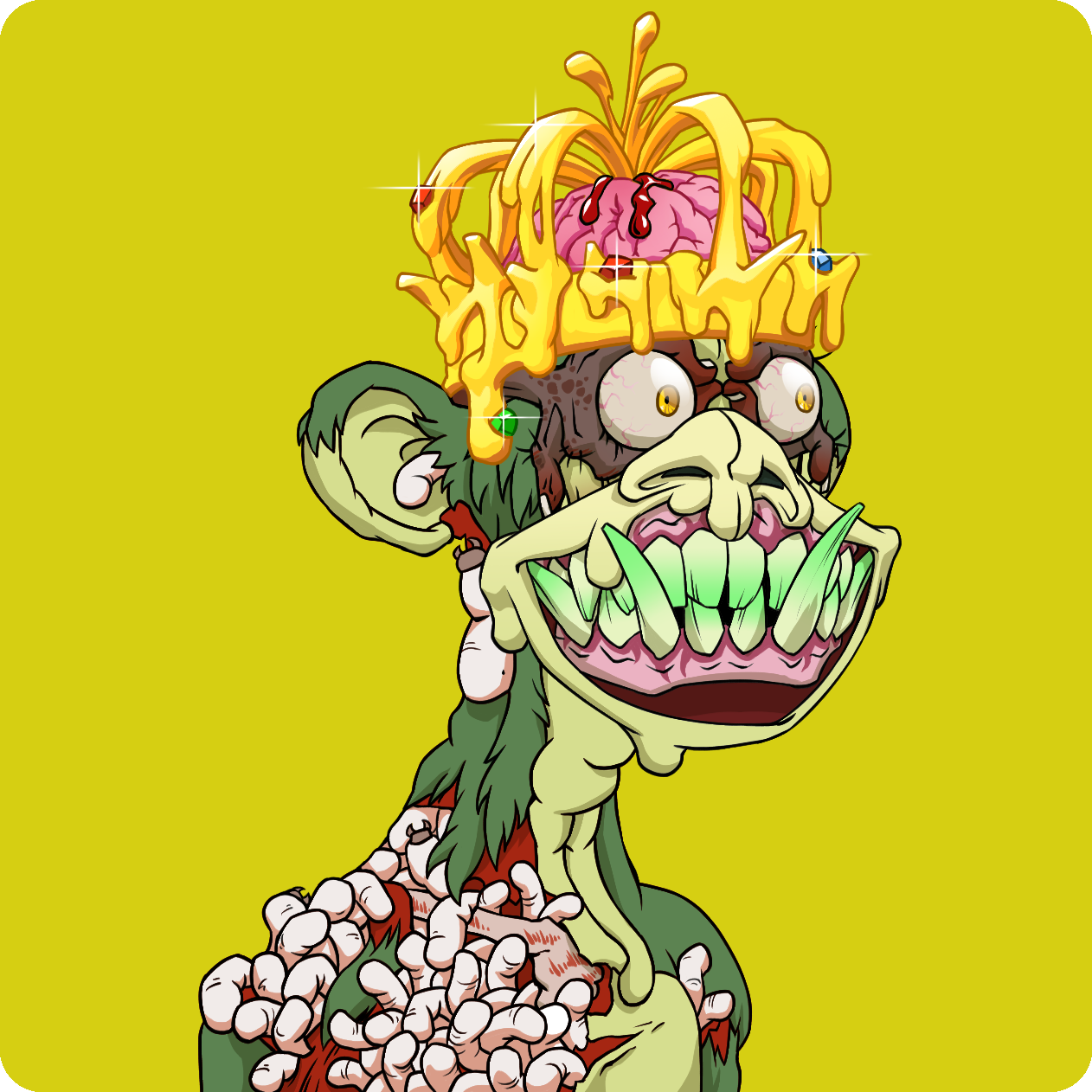 Yuga Labs - Mutant Ape Yacht Club - NFT # 13563