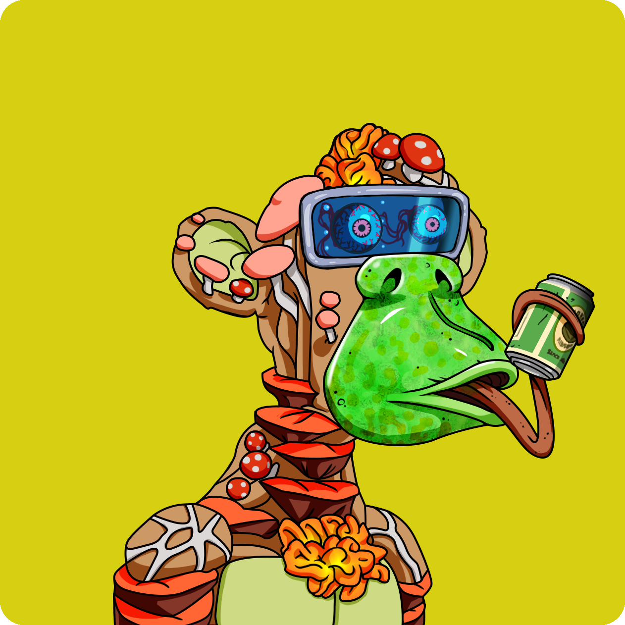 Yuga Labs - Mutant Ape Yacht Club - NFT # 613