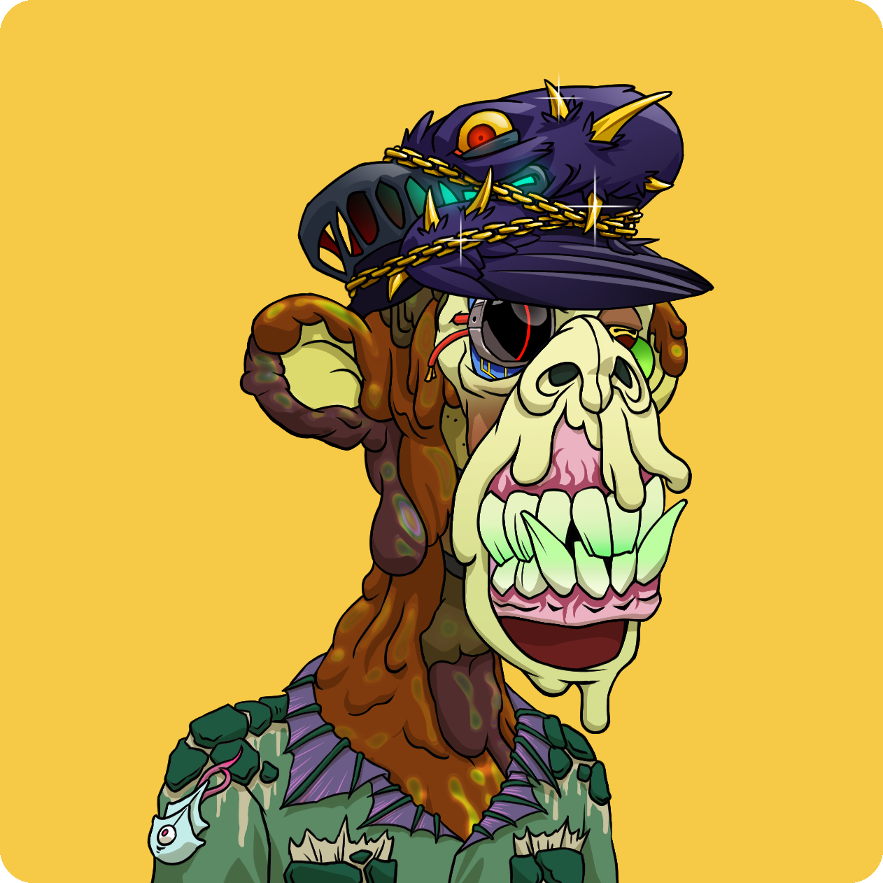 Yuga Labs - Mutant Ape Yacht Club - NFT # 9652