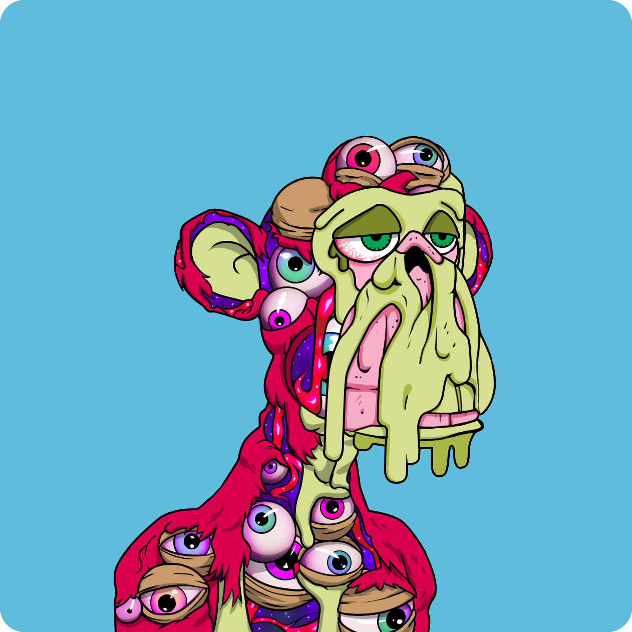 Yuga Labs - Mutant Ape Yacht Club - NFT # 21002