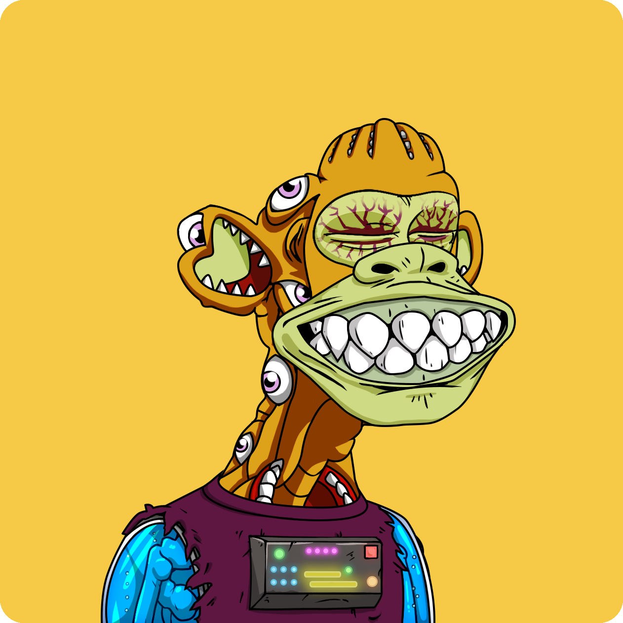 Yuga Labs - Mutant Ape Yacht Club - NFT # 2563