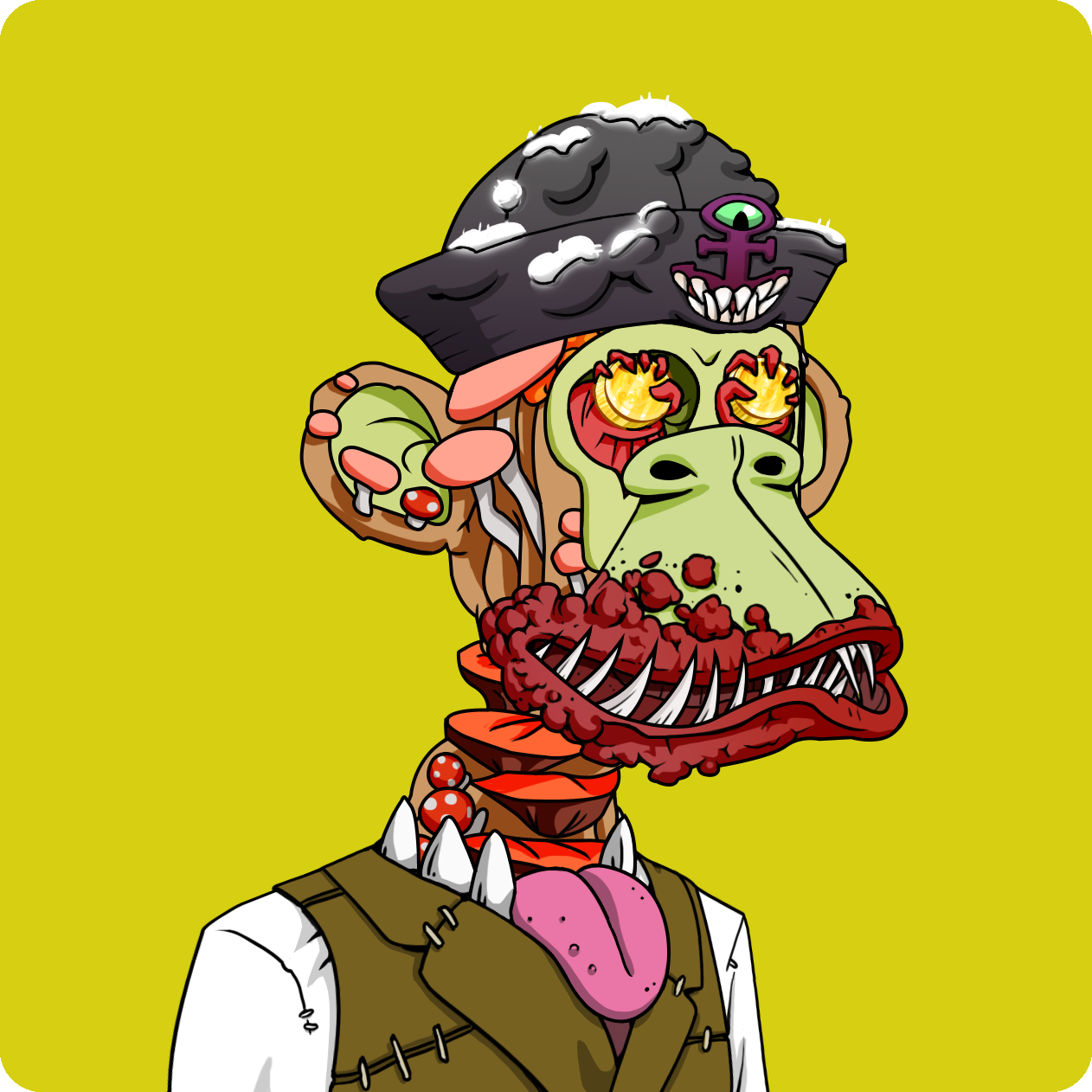 Yuga Labs - Mutant Ape Yacht Club - NFT # 870