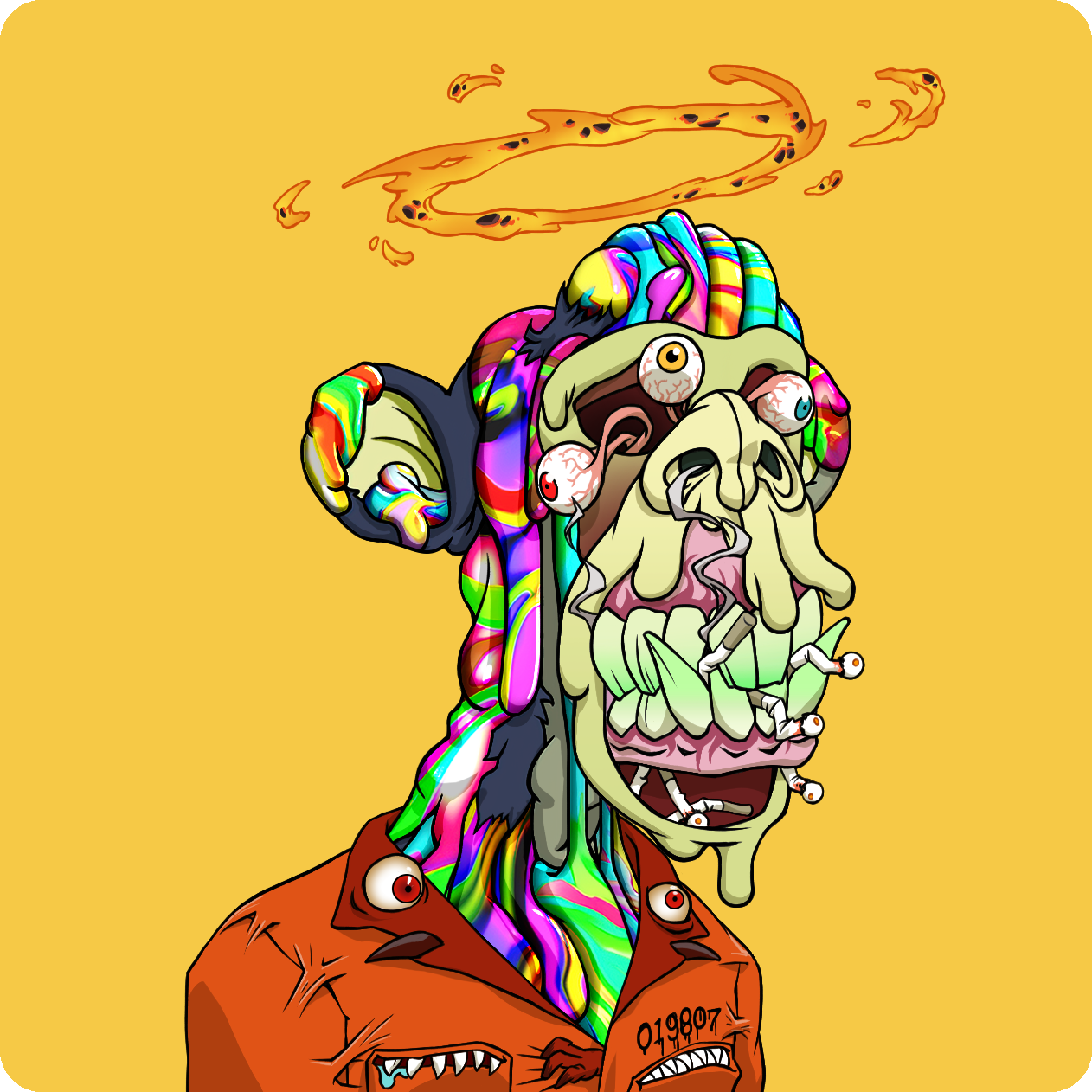 Yuga Labs - Mutant Ape Yacht Club - NFT # 476