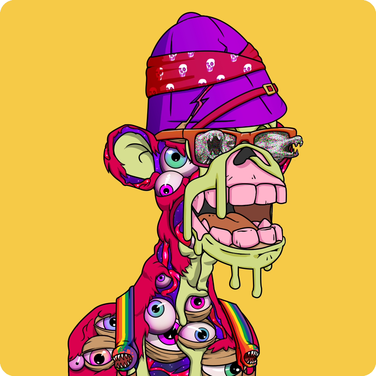 Yuga Labs - Mutant Ape Yacht Club - NFT # 17564