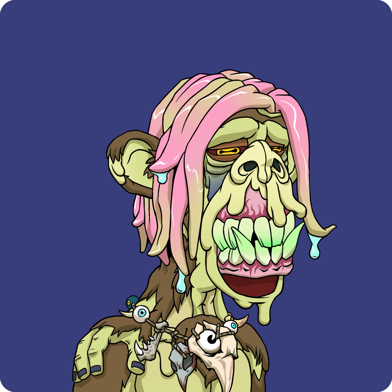 Yuga Labs - Mutant Ape Yacht Club - NFT # 1838