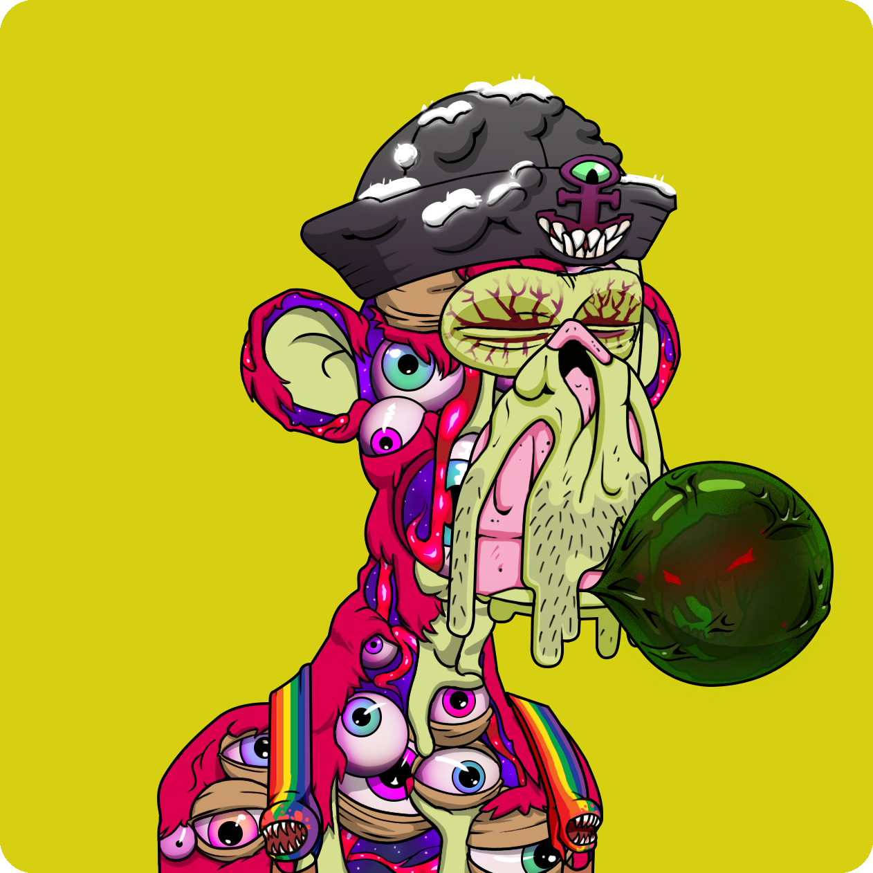 Yuga Labs - Mutant Ape Yacht Club - NFT # 25366