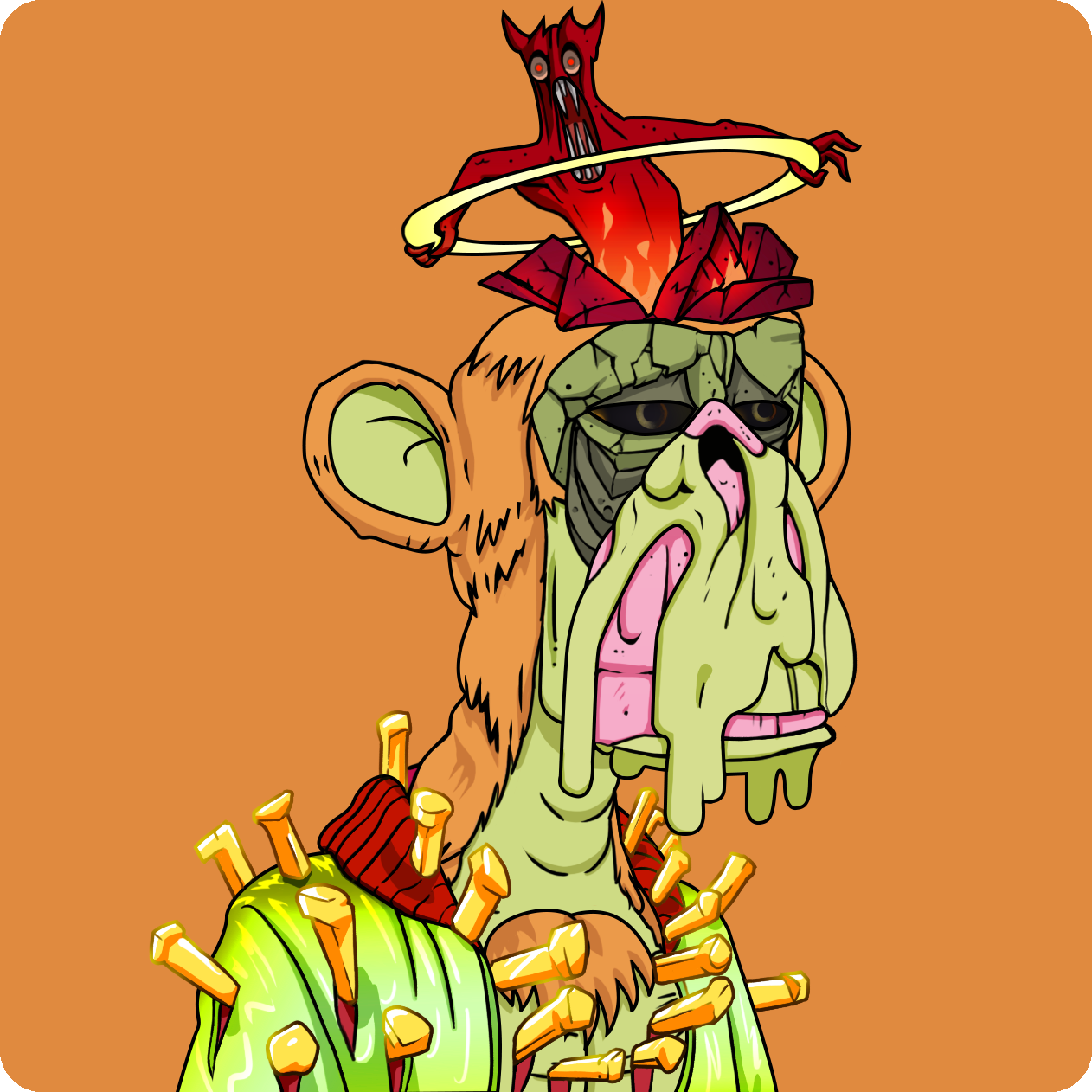 Yuga Labs - Mutant Ape Yacht Club - NFT # 4376