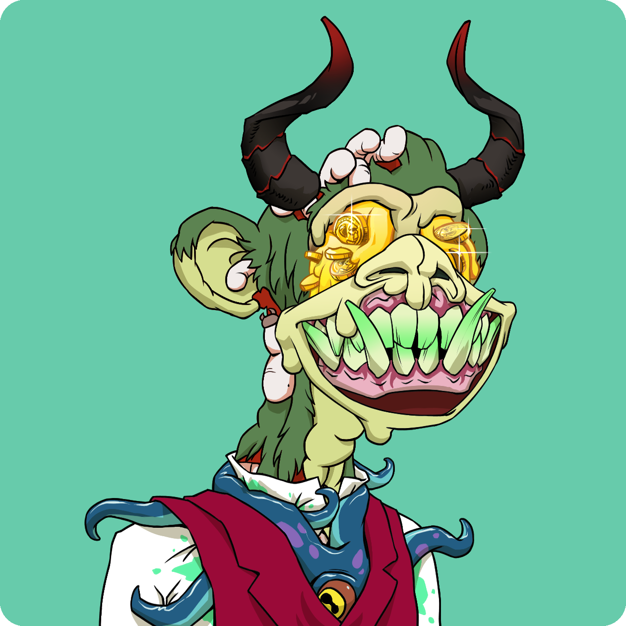 Yuga Labs - Mutant Ape Yacht Club - NFT # 9281