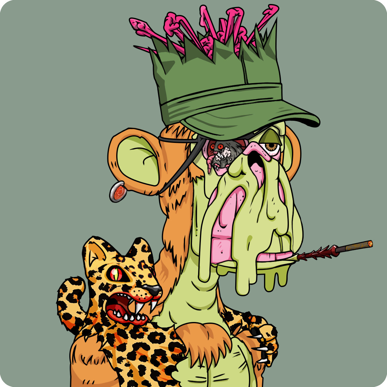 Yuga Labs - Mutant Ape Yacht Club - NFT # 446