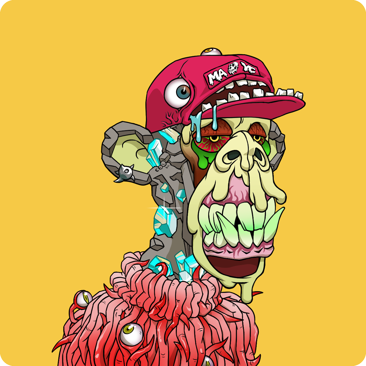 Yuga Labs - Mutant Ape Yacht Club - NFT # 2126