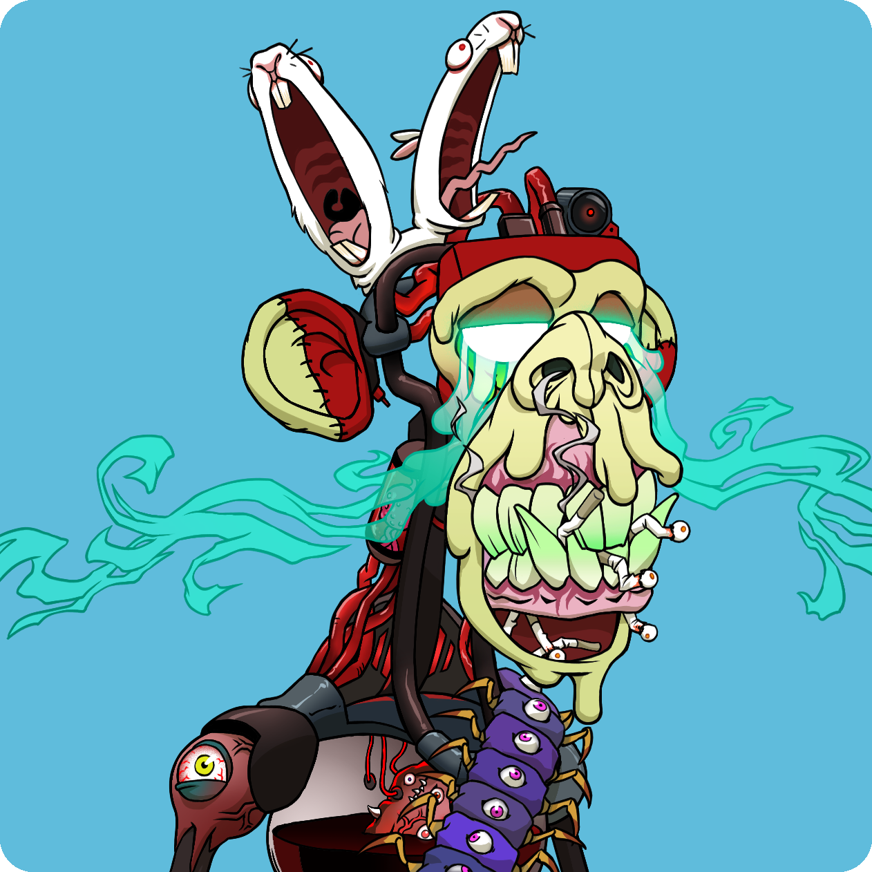 Yuga Labs - Mutant Ape Yacht Club - NFT # 10883