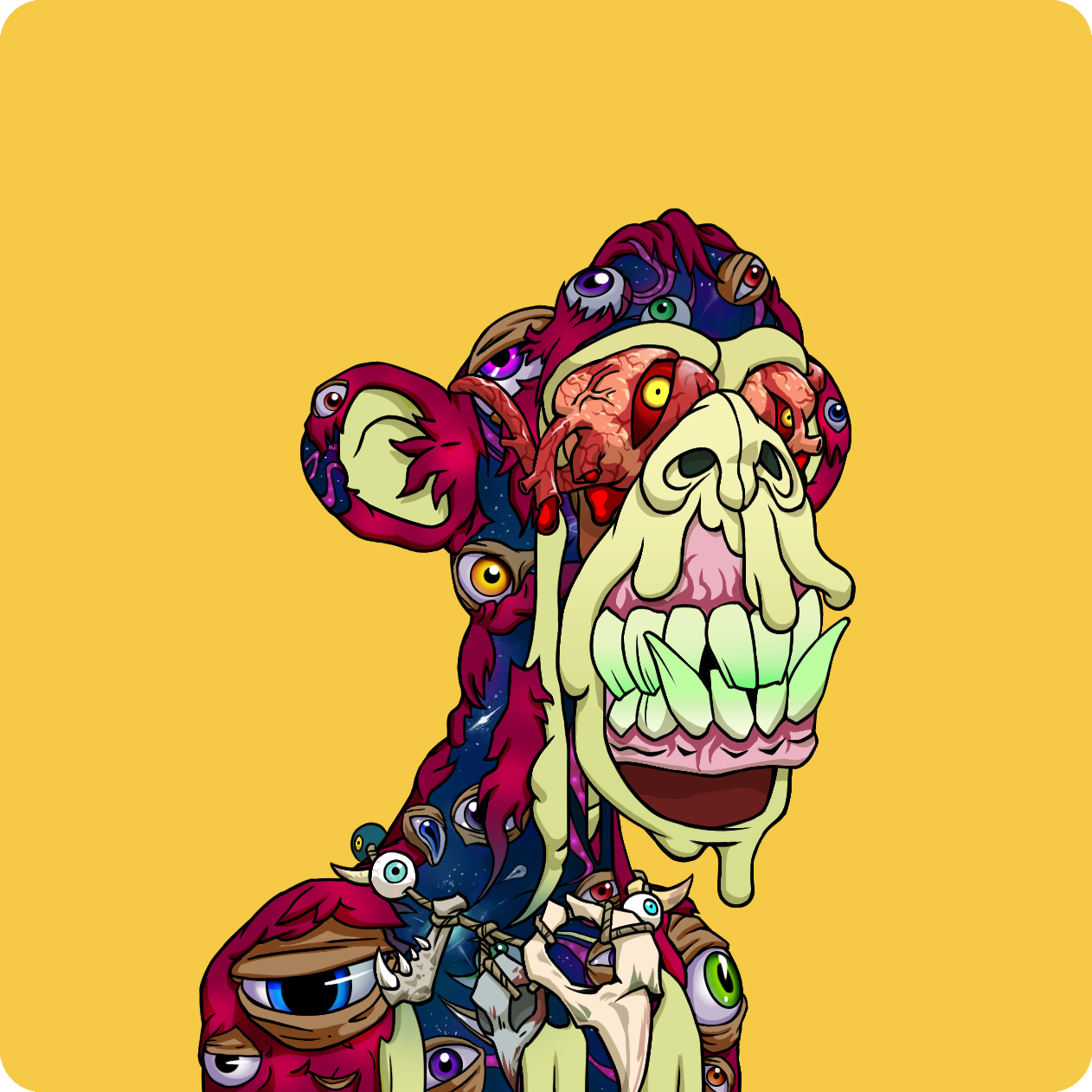 Yuga Labs - Mutant Ape Yacht Club - NFT # 8378