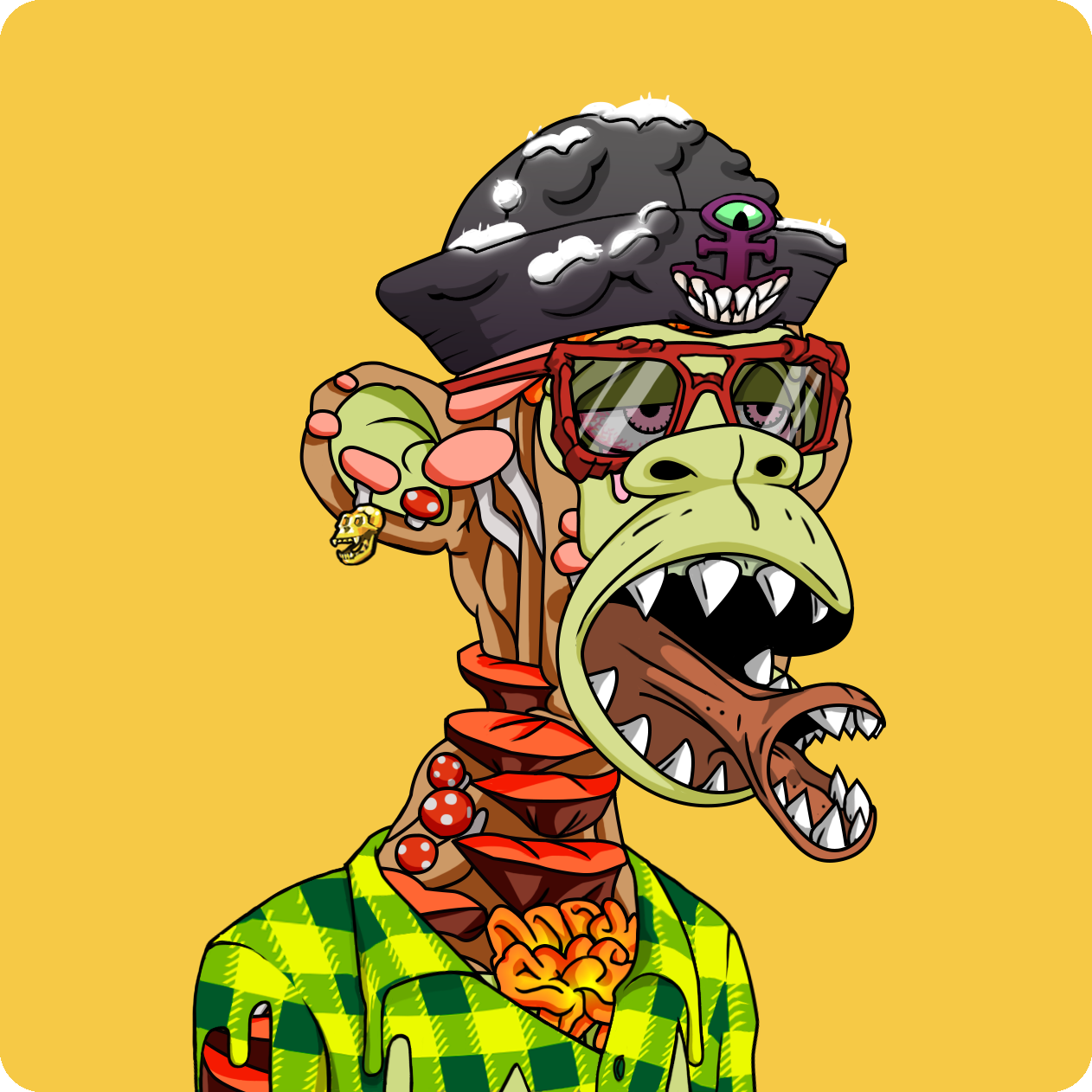 Yuga Labs - Mutant Ape Yacht Club - NFT # 18112