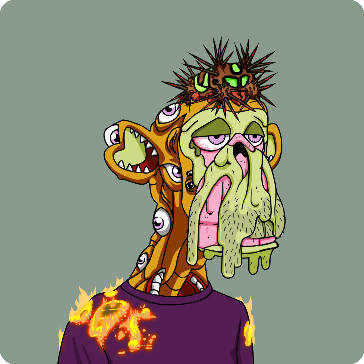 Yuga Labs - Mutant Ape Yacht Club - NFT # 6222