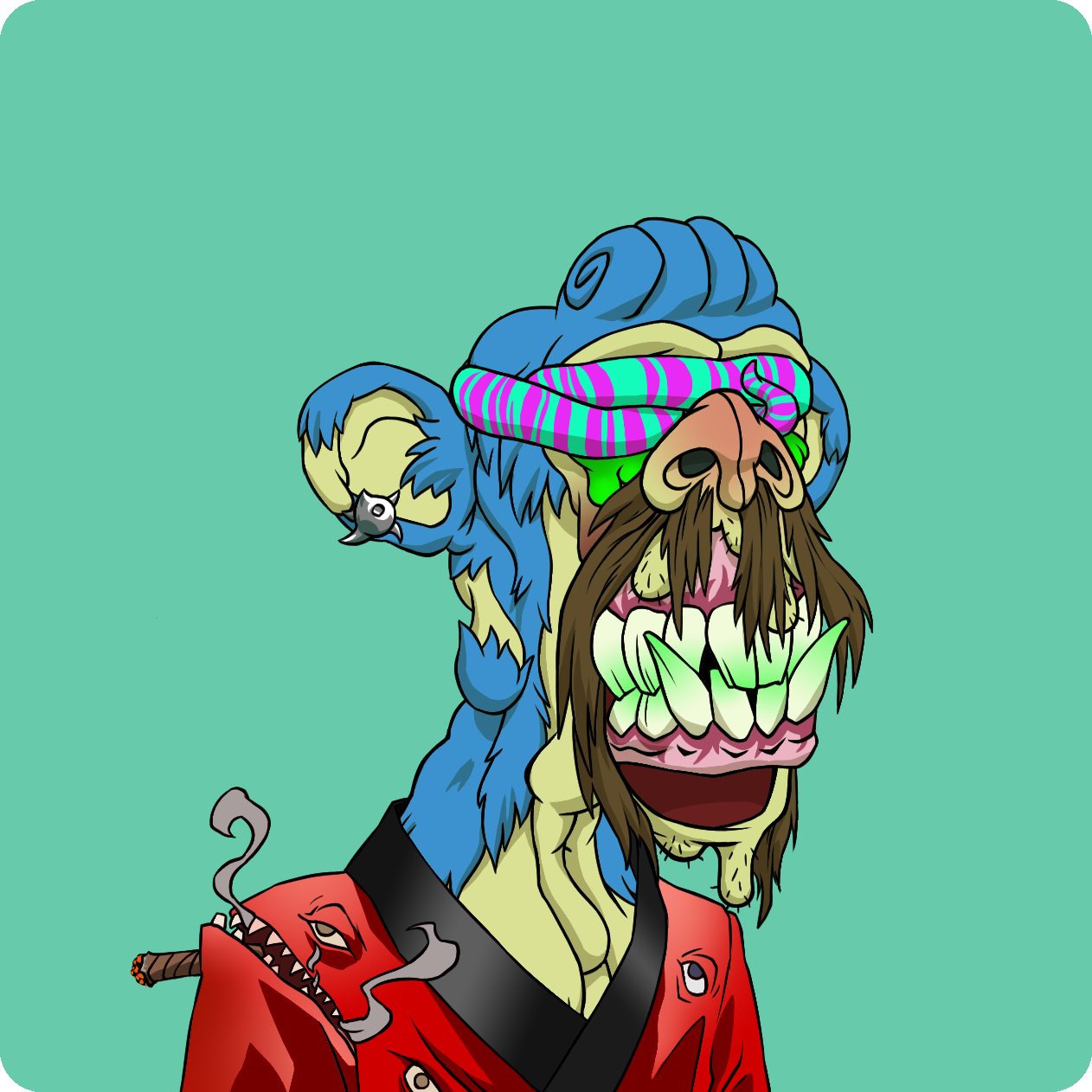 Yuga Labs - Mutant Ape Yacht Club - NFT # 4156