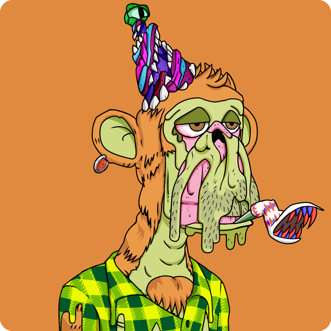 Yuga Labs - Mutant Ape Yacht Club - NFT # 2824