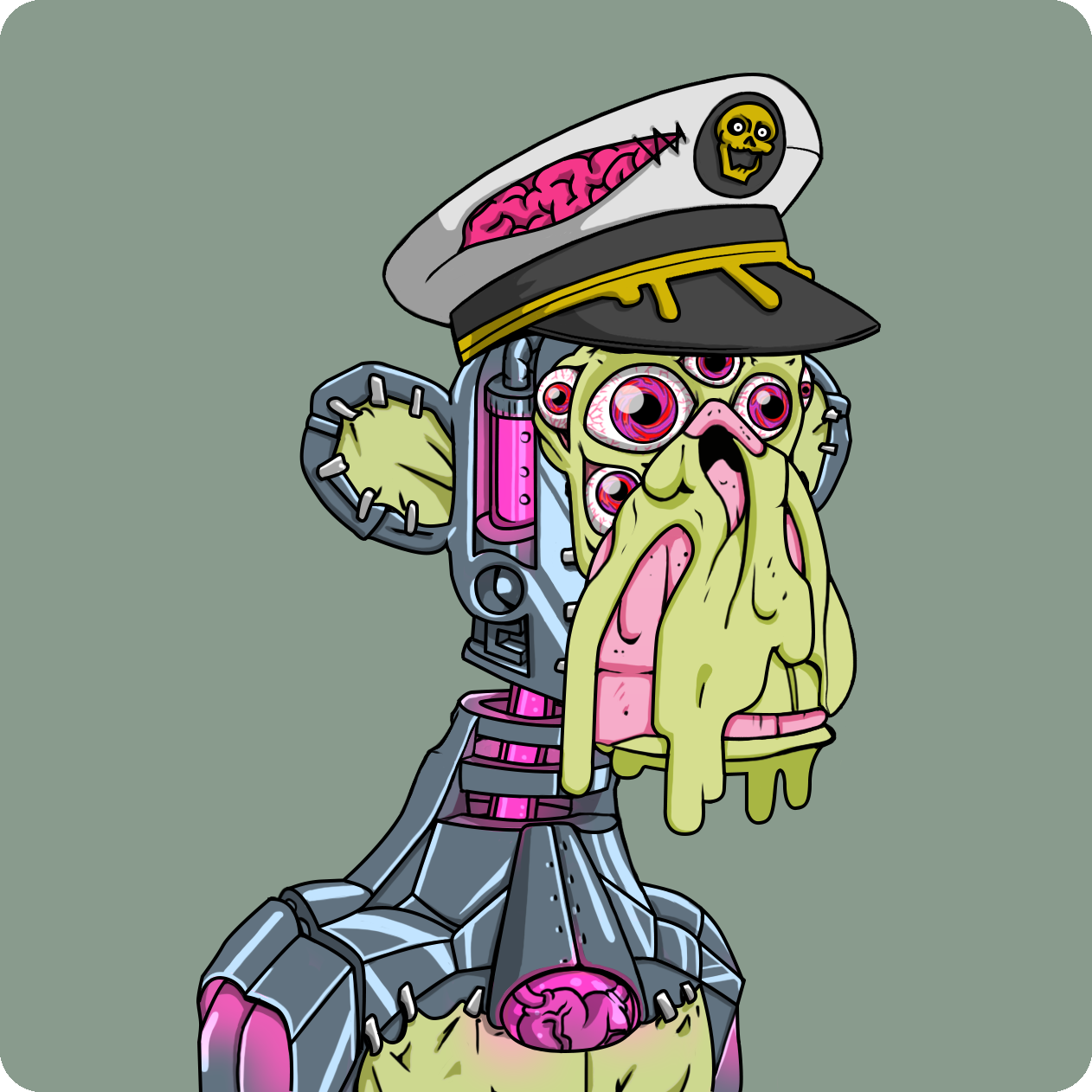 Yuga Labs - Mutant Ape Yacht Club - NFT # 21504