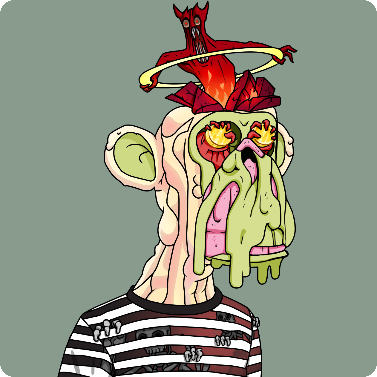 Yuga Labs - Mutant Ape Yacht Club - NFT # 28258