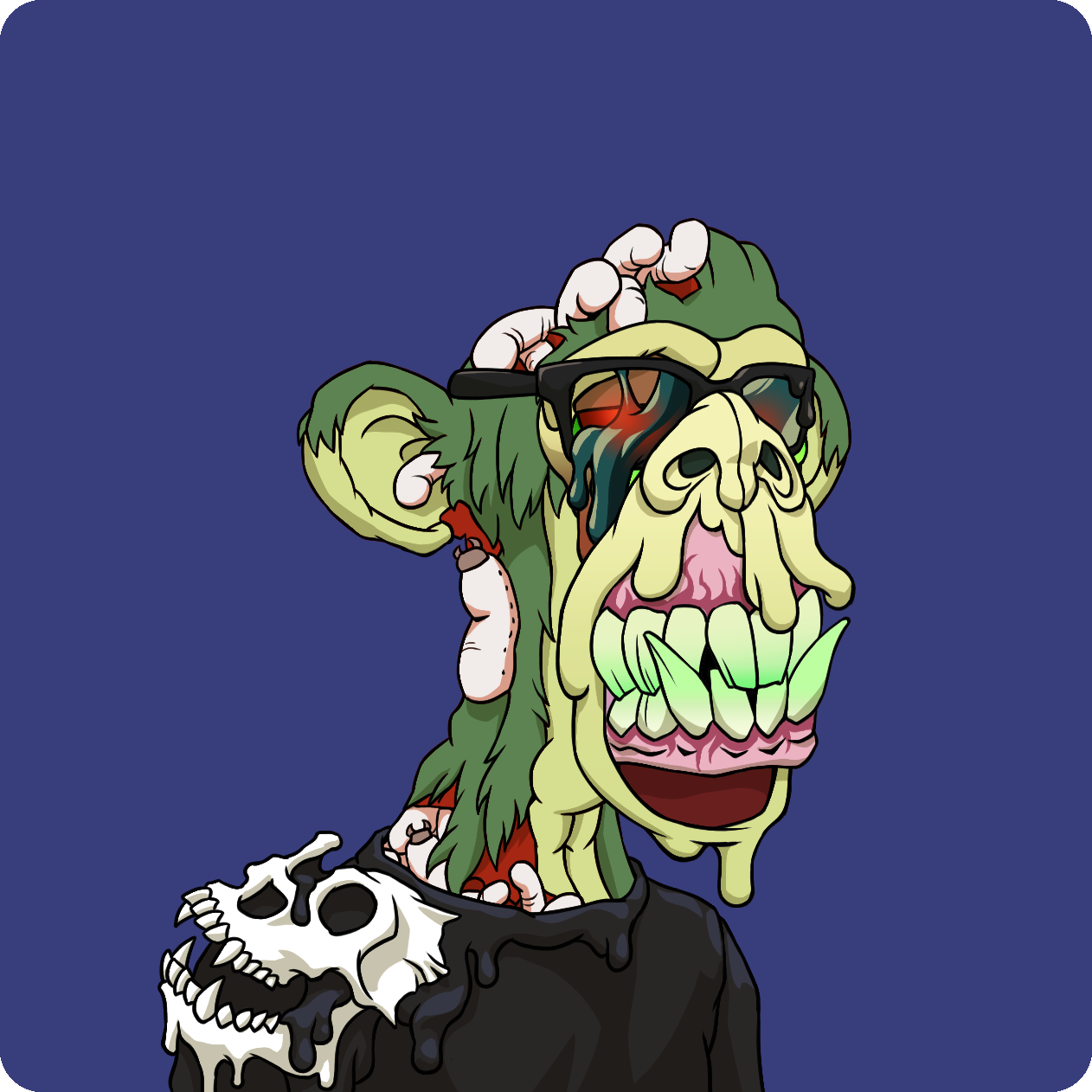 Yuga Labs - Mutant Ape Yacht Club - NFT # 21355