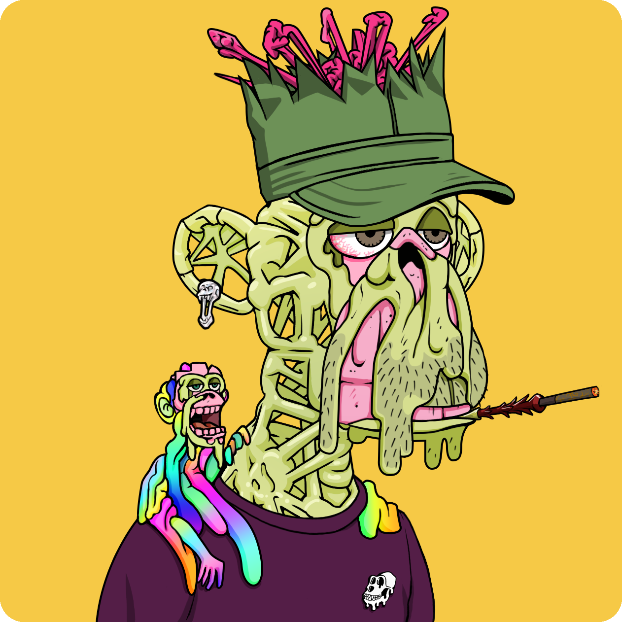 Yuga Labs - Mutant Ape Yacht Club - NFT # 4443