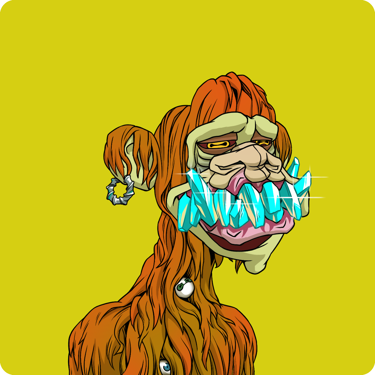 Yuga Labs - Mutant Ape Yacht Club - NFT # 8521