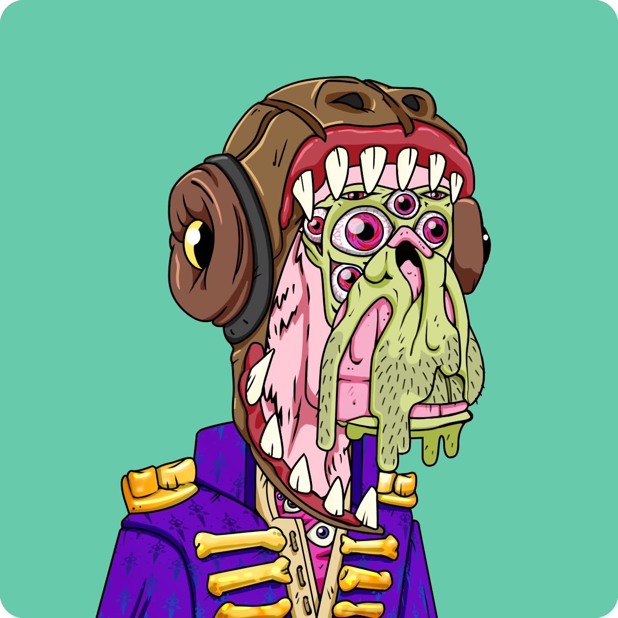 Yuga Labs - Mutant Ape Yacht Club - NFT # 28500