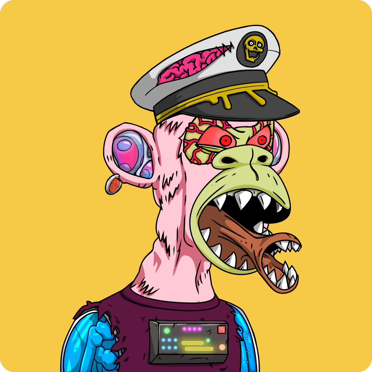 Yuga Labs - Mutant Ape Yacht Club - NFT # 432