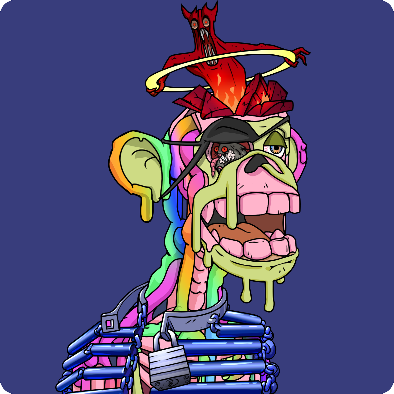 Yuga Labs - Mutant Ape Yacht Club - NFT # 4193