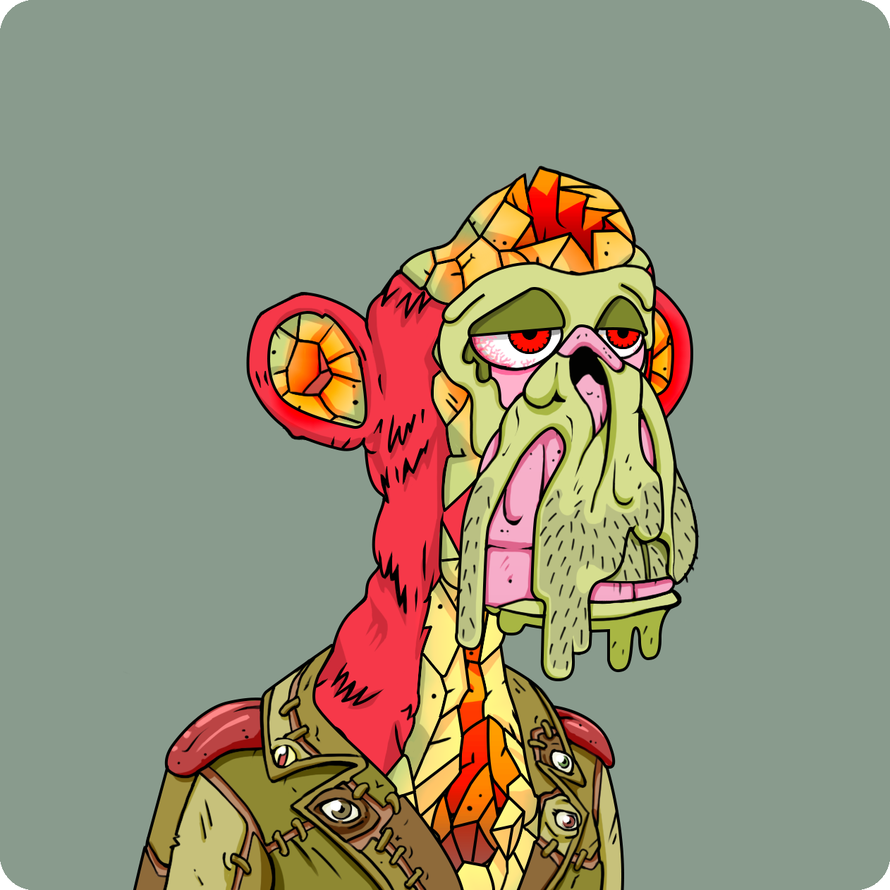 Yuga Labs - Mutant Ape Yacht Club - NFT # 8615