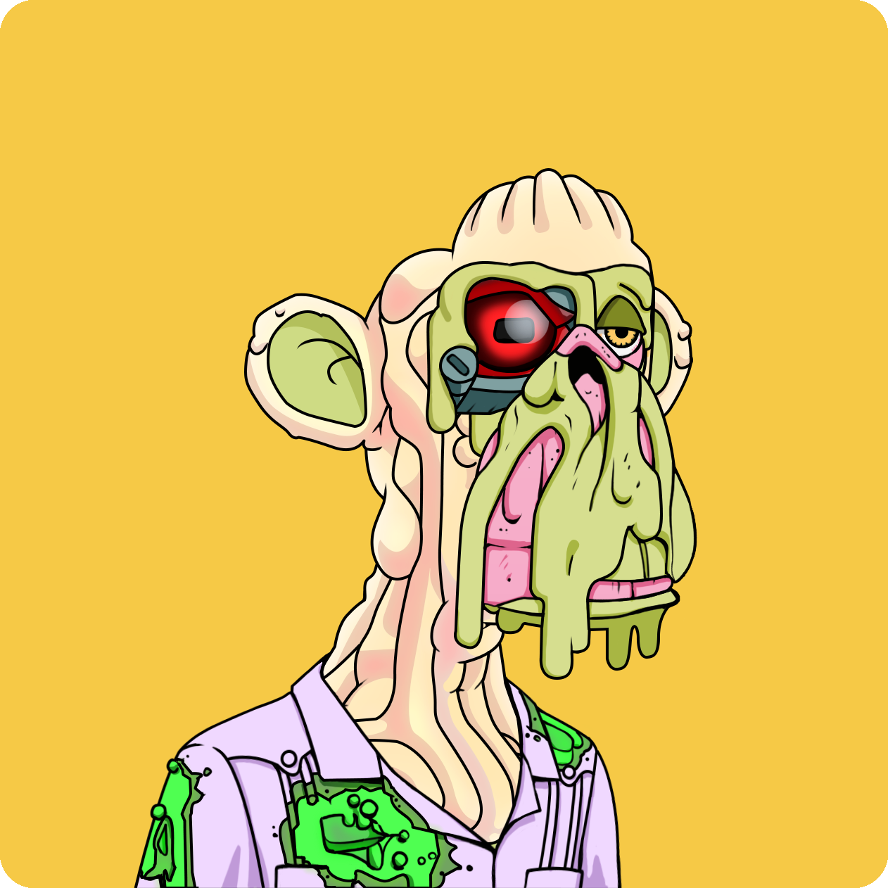 Yuga Labs - Mutant Ape Yacht Club - NFT # 2455