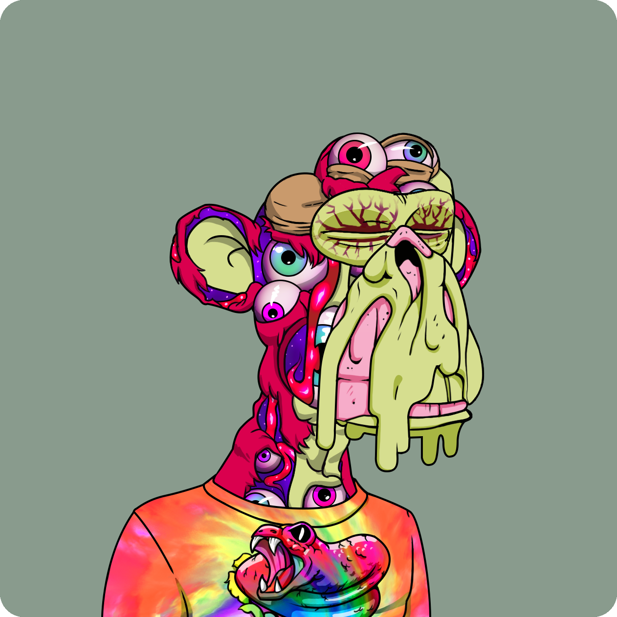 Yuga Labs - Mutant Ape Yacht Club - NFT # 4072