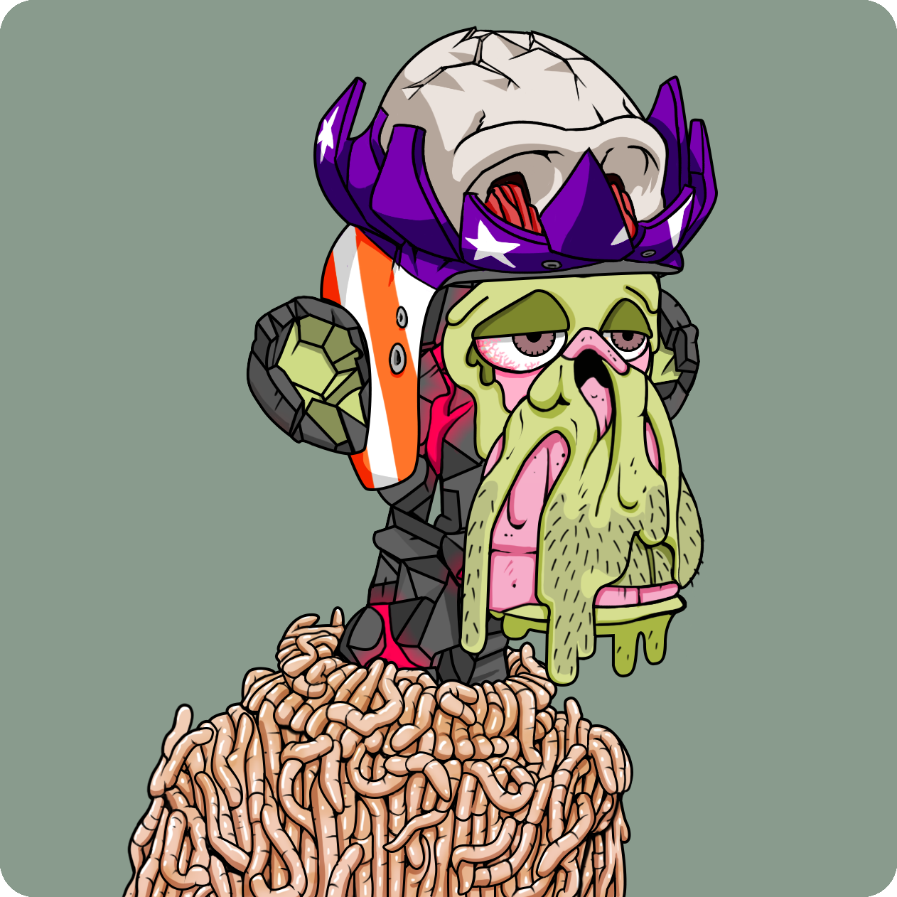 Yuga Labs - Mutant Ape Yacht Club - NFT # 16048